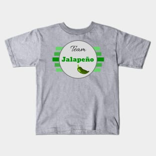 Team Jalapeno Circle Kids T-Shirt